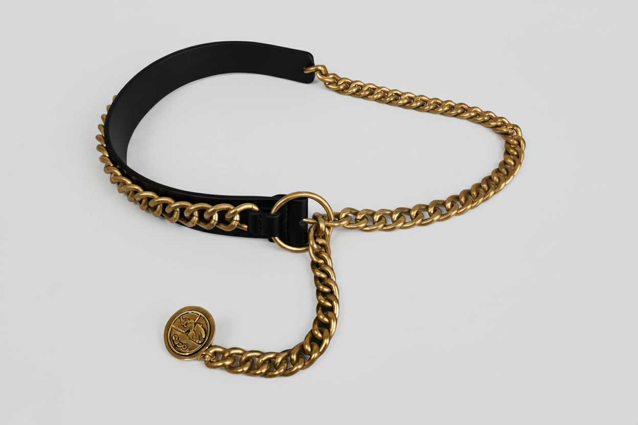 Ceinture noire stylée