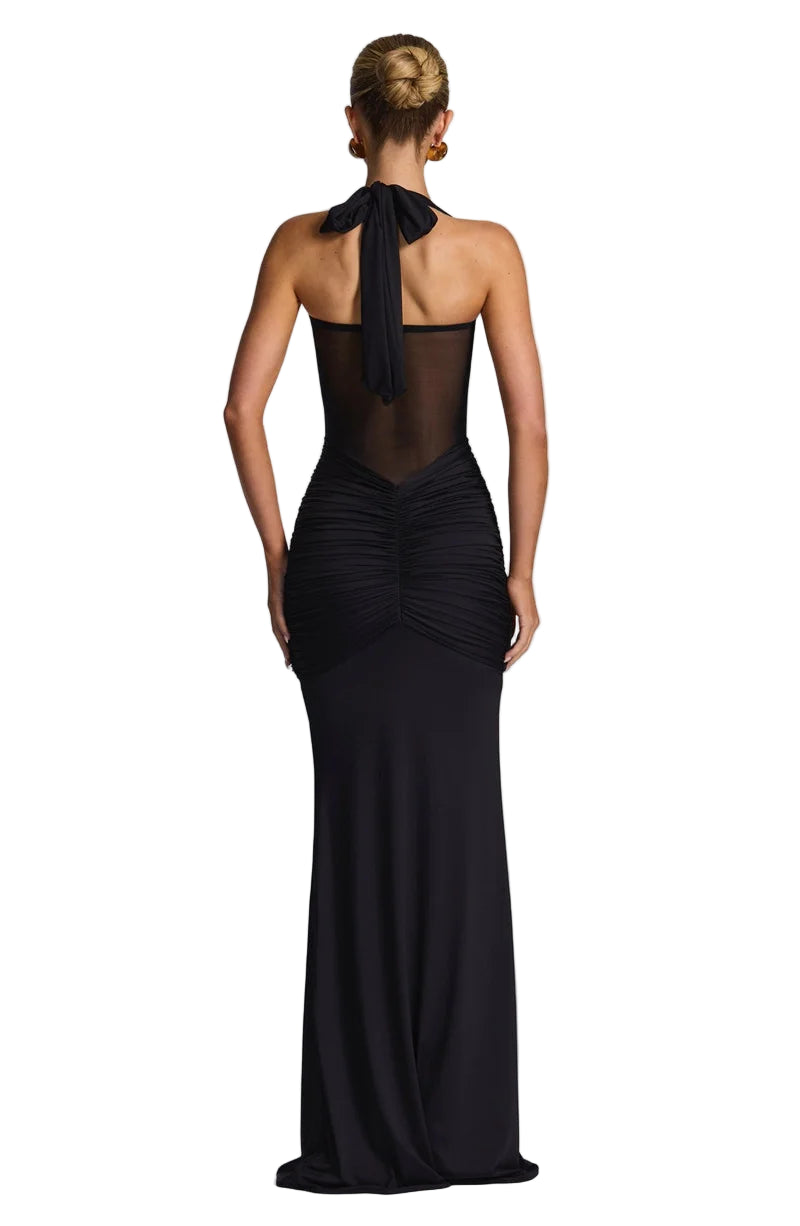 Robe Longue Sexy Dos Nu – Élégance et Séduction