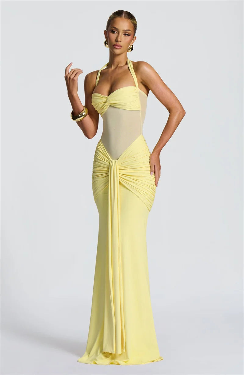 Robe Longue Sexy Dos Nu – Élégance et Séduction