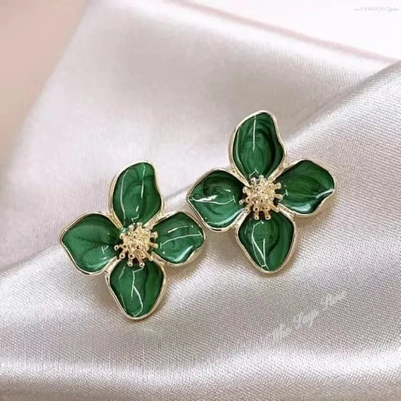 BOUCLE D'OREILLES FLEUR