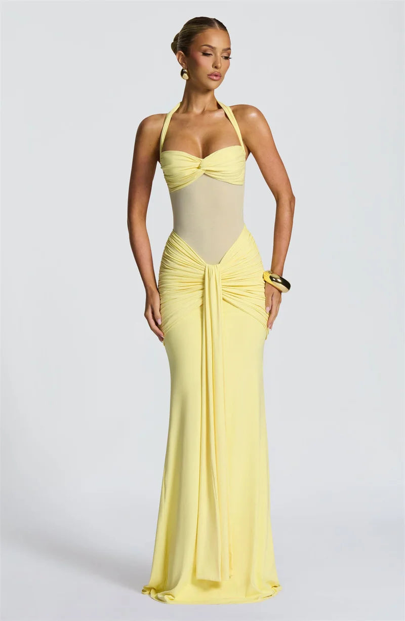 Robe Longue Sexy Dos Nu – Élégance et Séduction