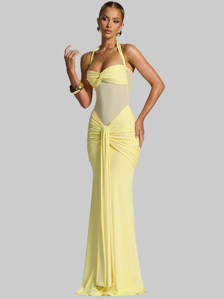Robe Longue Sexy Dos Nu – Élégance et Séduction