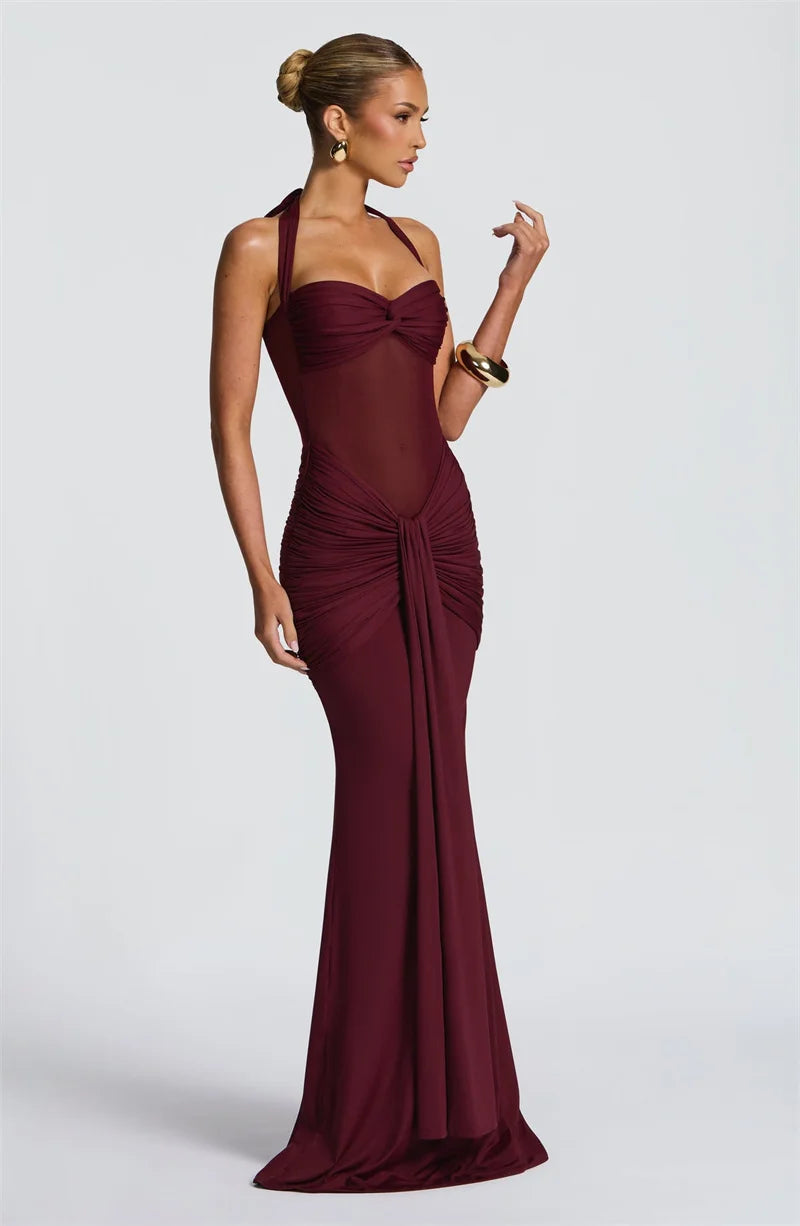 Robe Longue Sexy Dos Nu – Élégance et Séduction