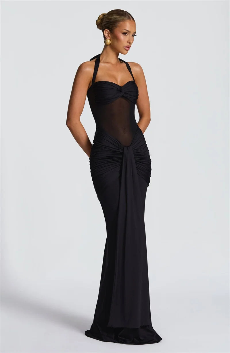 Robe Longue Sexy Dos Nu – Élégance et Séduction