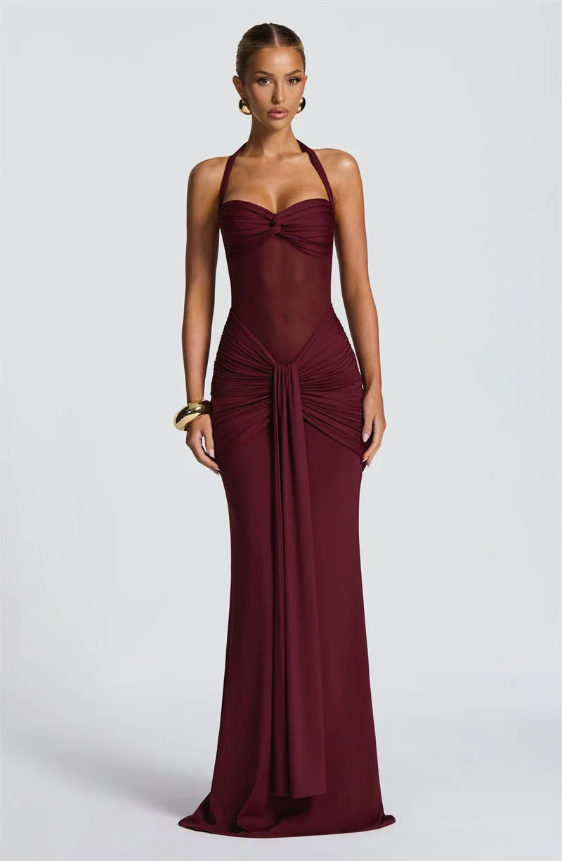 Robe Longue Sexy Dos Nu – Élégance et Séduction