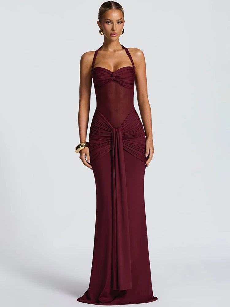 Robe Longue Sexy Dos Nu – Élégance et Séduction