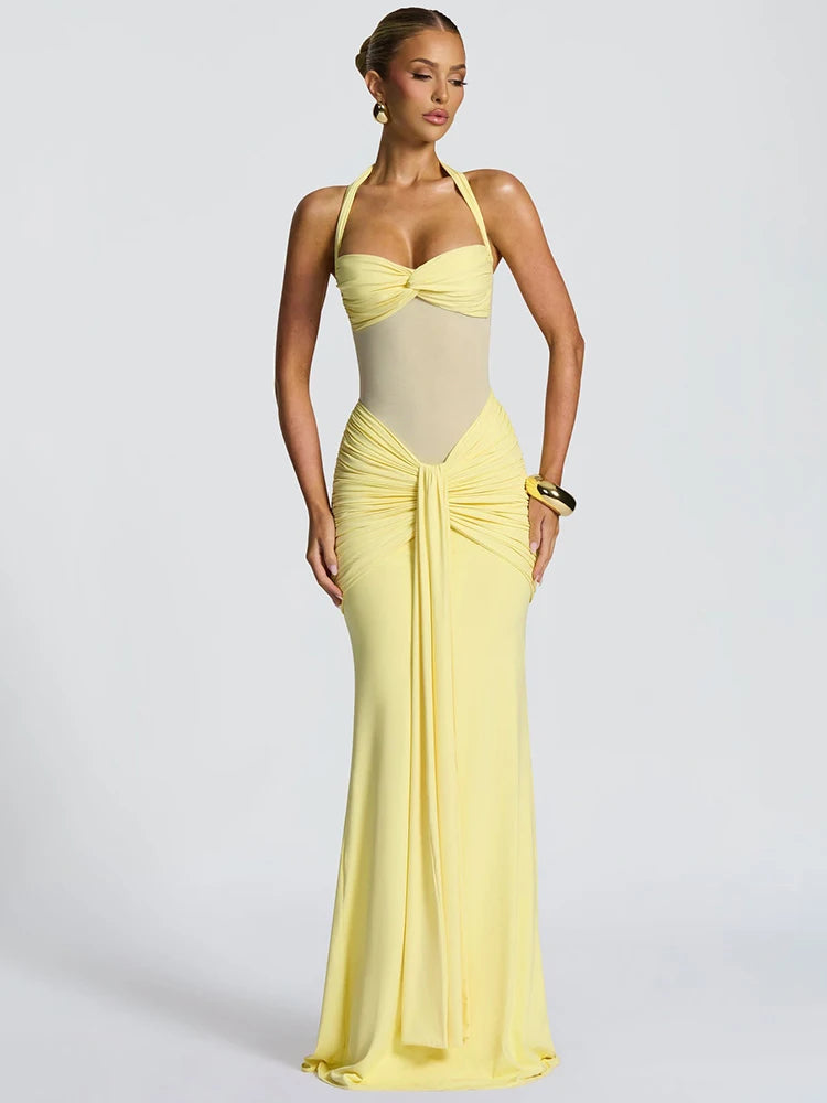 Robe Longue Sexy Dos Nu – Élégance et Séduction