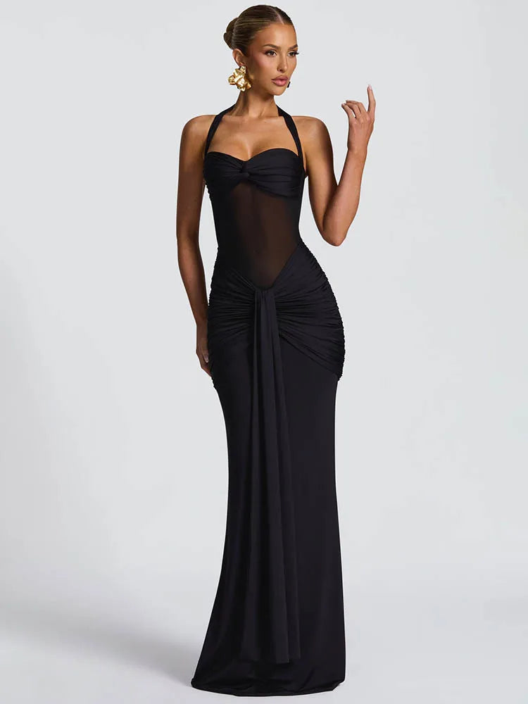 Robe Longue Sexy Dos Nu – Élégance et Séduction