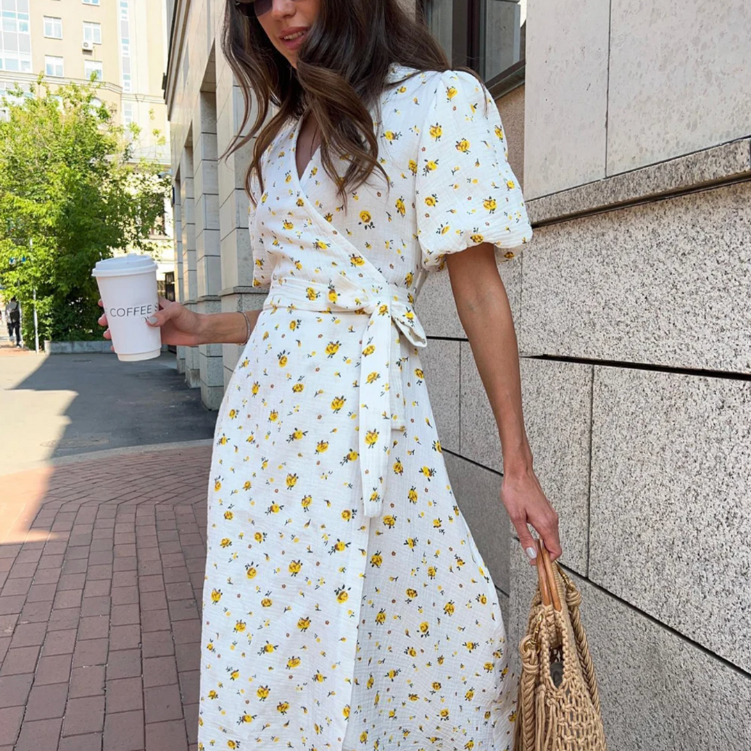 ROBE DÉCONTRACTÉE À IMPRIMÉ FLORAL