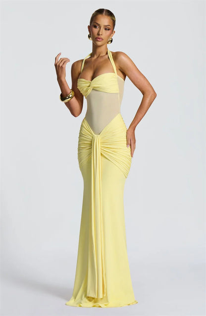 Robe Longue Sexy Dos Nu – Élégance et Séduction