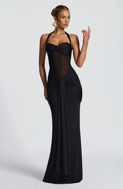 Robe Longue Sexy Dos Nu – Élégance et Séduction