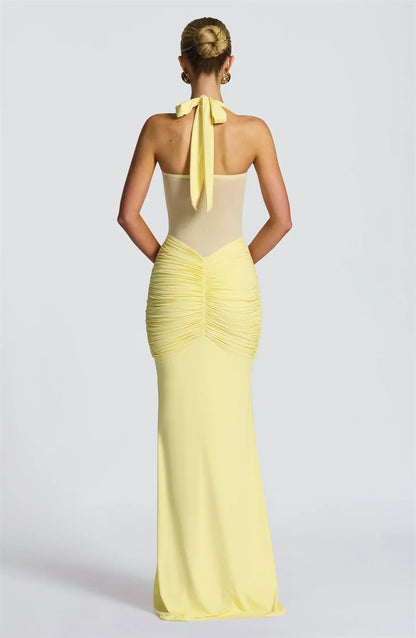 Robe Longue Sexy Dos Nu – Élégance et Séduction