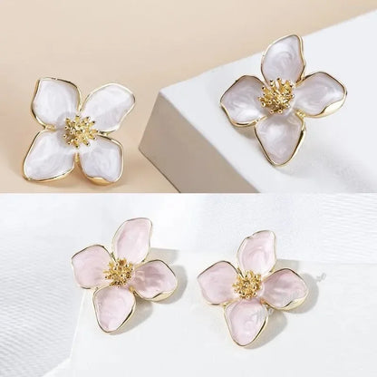 BOUCLE D'OREILLES FLEUR