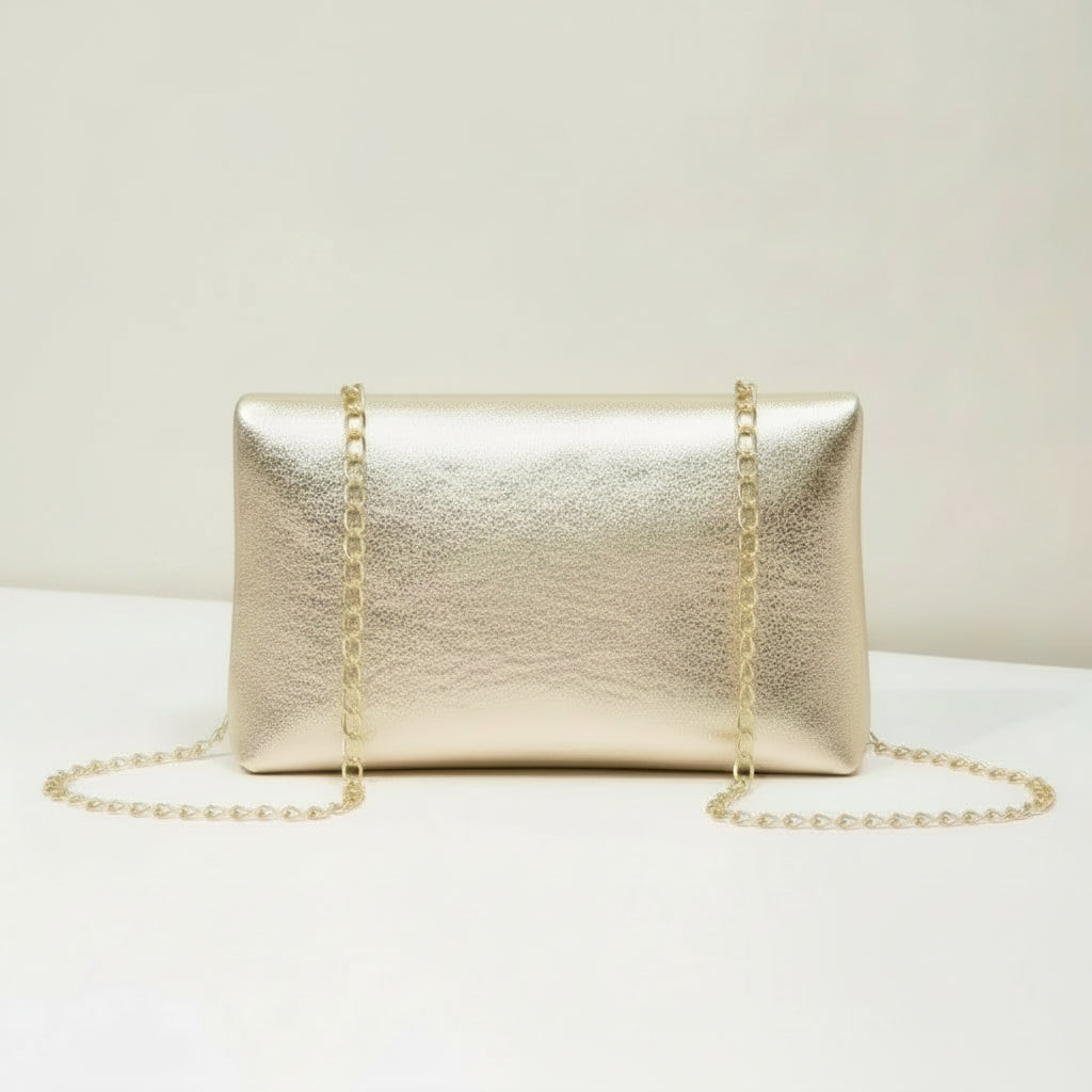 Sac Bandoulière Chaîne Dorée - Sac Messager Élégant et Tendance