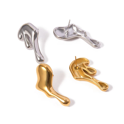 BOUCLE D'OREILLES FASHION UN MOTIF DE CHAQUE COTE