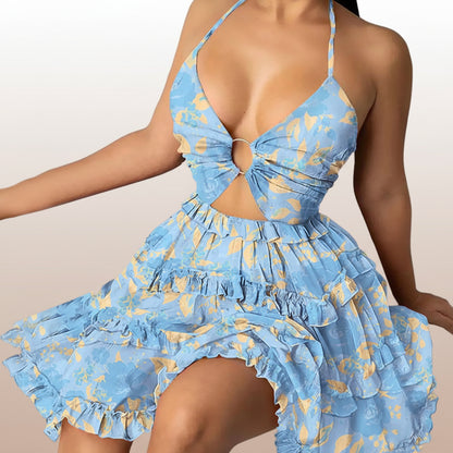 Robe Mini Sans Manches – Coupe Élégante Longueur Genoux