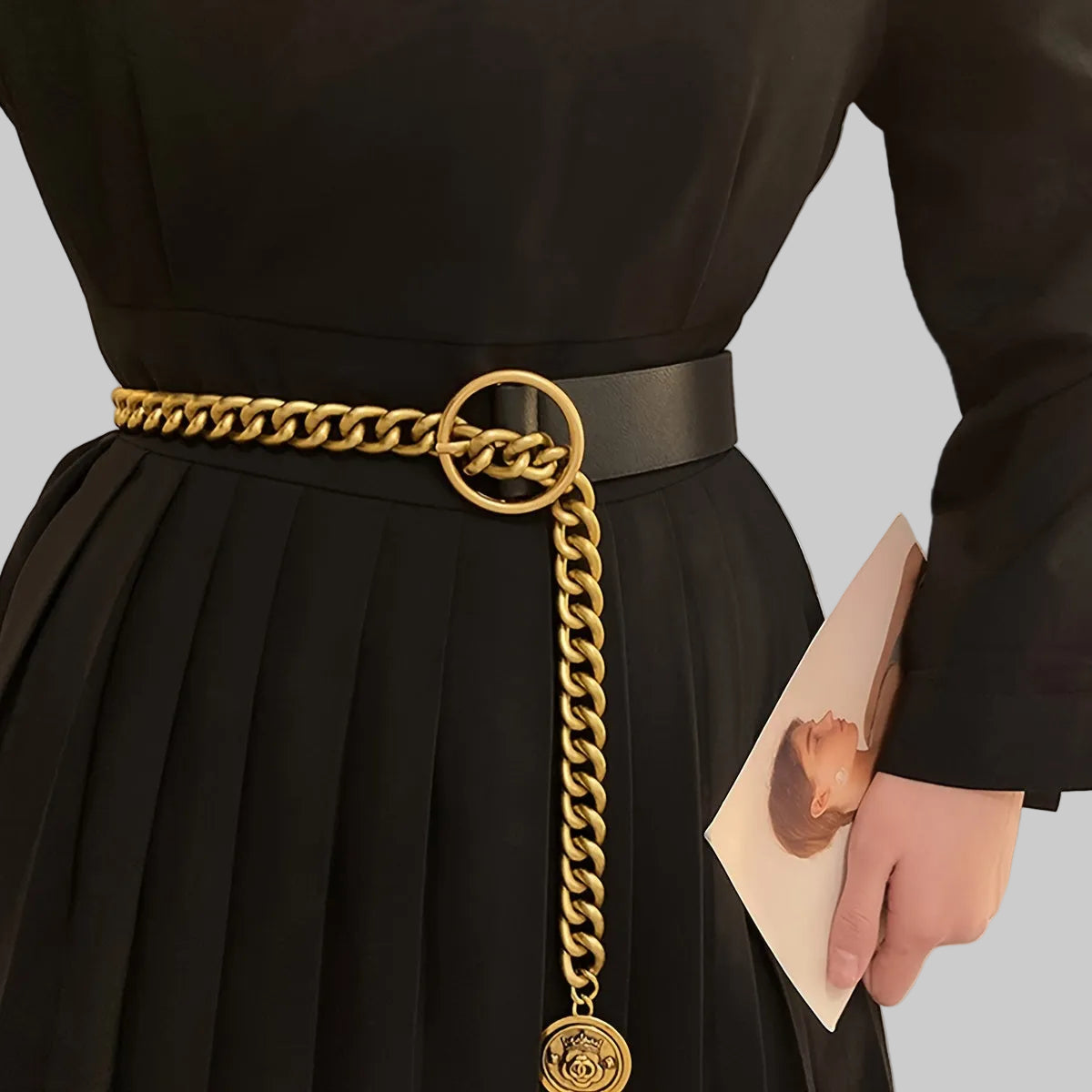 Ceinture noire stylée